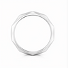 Faceted Geometric 925 Sterling Silver Ring