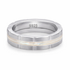 Mother of Pearl Inlay 925 Sterling Silver Ring