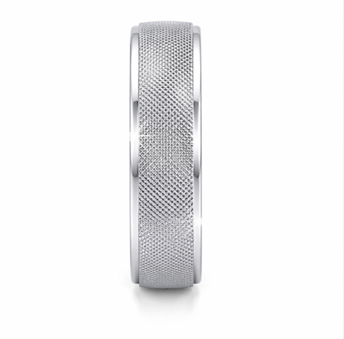 Micro Texture 925 Sterling Silver Ring