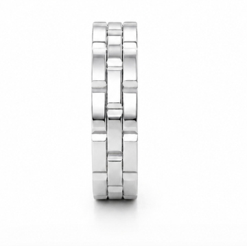 Link Pattern Designer 925 Sterling Silver Ring