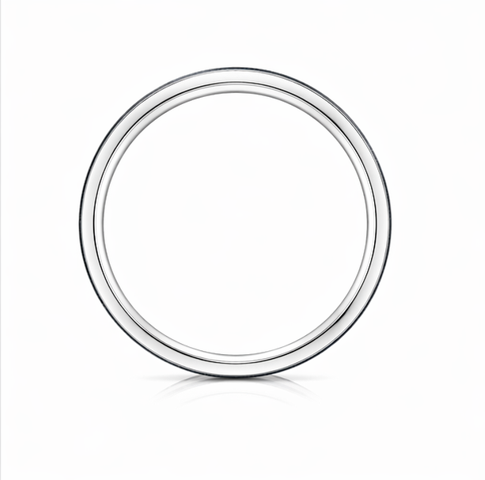 Dual Black Inlay 925 Sterling Silver Ring