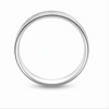S925 Sterling Silver Ribbed Couple Bands