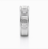 Luxury S925 Sterling Silver Diamond-Cut Couple Bands