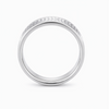 Luxury S925 Sterling Silver Diamond-Cut Couple Bands