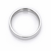 S925 Sterling Silver Textured Ribbed Couple Bands