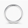 S925 Sterling Silver Black Galaxy Inlay Couple Bands