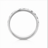 Premium S925 Sterling Silver Studded Texture Couple Bands