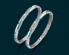 Luxury Turquoise Inlay Diamond-Studded Bangles β 925 Sterling Silver Designer bangles