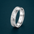 Textured Groove 925 Sterling Silver Ring