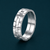 Link Pattern Designer 925 Sterling Silver Ring