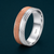 Premium Dual Tone Rose Gold Matte Ring 925 Sterling Silver