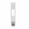 Modern Geometric Hexagon Ring in 925 Sterling Silver