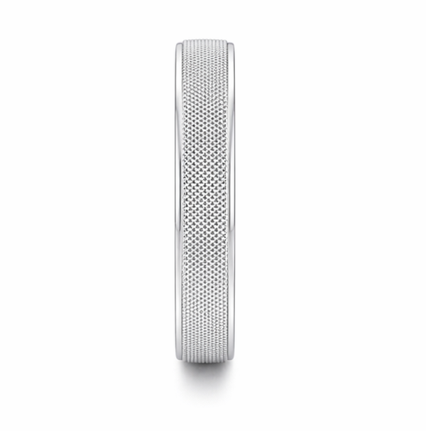 Premium Textured Matte Band Ring in 925 Sterling Silver