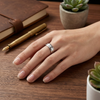 Classic Double Groove Band Ring in 925 Sterling Silver