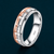 Geometric Dual-Tone Designer Ring in 925 Sterling Silver