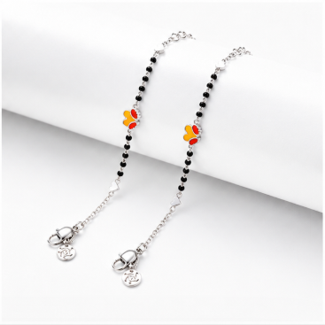 Cute Butterfly Nazariya Bracelet in 925 Sterling Silver