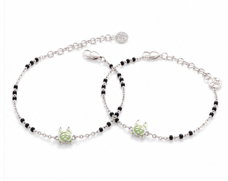 Cute Turtle Nazariya Bracelet in 925 Sterling Silver