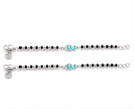 Cute Fish Nazariya Bracelet in 925 Sterling Silver