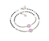 Elegant Geometric Hexagon Nazariya Bracelet in 925 Sterling Silver