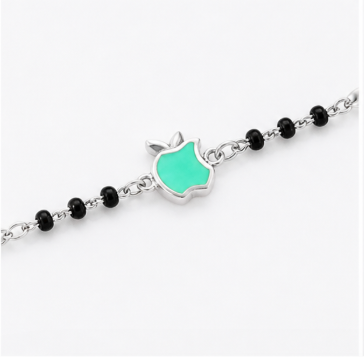 Cute Whale Nazariya Bracelet in 925 Sterling Silver