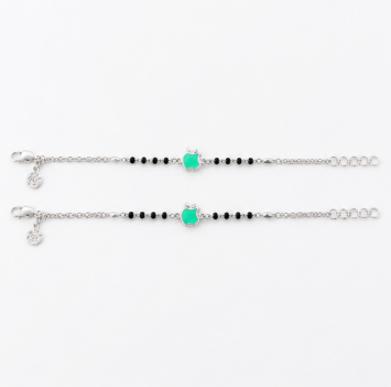 Cute Whale Nazariya Bracelet in 925 Sterling Silver
