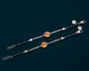 Cute Sunshine Smiley Nazariya Bracelet in 925 Sterling Silver