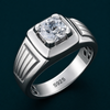 Classic Cushion-Cut Solitaire Ring – 925 Sterling Silver
