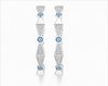 Luxury Geometric Evil Eye Bangles