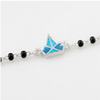 Elegant Origami Bird Nazariya Bracelet in 925 Sterling Silver