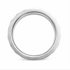 Modern Matte Groove Designer Ring in 925 Sterling Silver