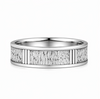 Textured Line Pattern 925 Sterling Silver Ring