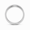 Textured Groove 925 Sterling Silver Ring