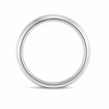 Modern Black Textured Band Ring in 925 Sterling Silver