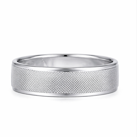 Micro Texture 925 Sterling Silver Ring