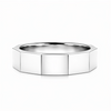 Bold Faceted 925 Sterling Silver Ring
