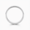 Modern Textured Groove Band Ring in 925 Sterling Silver