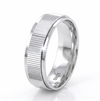 Ribbed Texture 925 Sterling Silver Ring