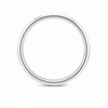 Classic Plain 925 Sterling Silver Ring