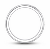 Geometric Frosted Pattern Ring in 925 Sterling Silver