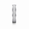 Minimal Frosted Texture Band Ring in 925 Sterling Silver