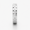 Diamond Cut Texture 925 Sterling Silver Ring