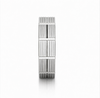 Geometric Textured Band Ring in 925 Sterling Silver