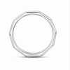 Stylish S925 Sterling Silver Chain Design Couple Bands