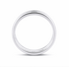 Classic S925 Sterling Silver Triple Groove Couple Bands