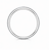 Premium S925 Sterling Silver Couple Bands with Dual Blue Inlay Stripes