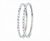 925 Sterling Silver Blue Enamel Stone-Studded Bangles – Sleek Designer Silver Bangle Set
