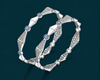 Luxury Geometric Evil Eye Bangles
