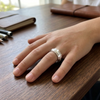 Mother of Pearl Inlay 925 Sterling Silver Ring