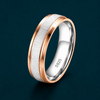 Classic Two-Tone Minimal Ring
