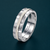 Mother of Pearl Inlay 925 Sterling Silver Ring
